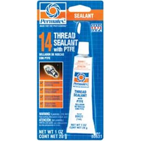 Permtx-Lockt 80631 Thread Sealant with PTFE, 1 Oz. P13-80631